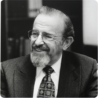 Portrait of Rabbi Dr. Norman Lamm